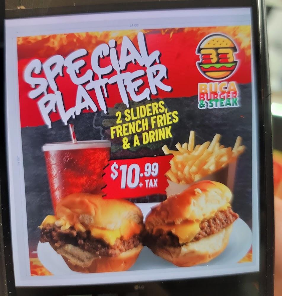 Buca Burger & Steak Menu image 3